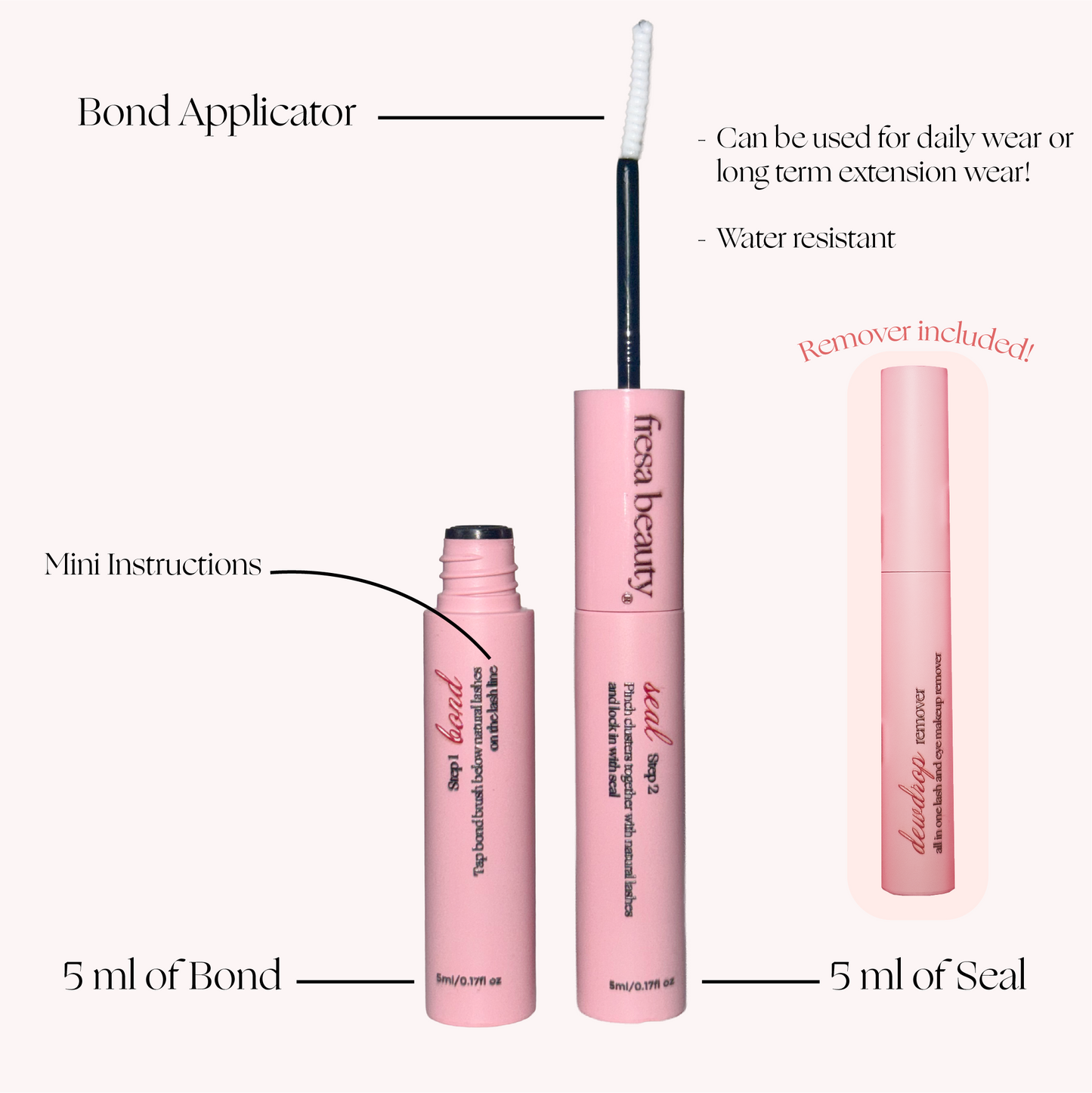 Fresa Beauty Dewdrop Bond and Seal 3 in 1 Kit