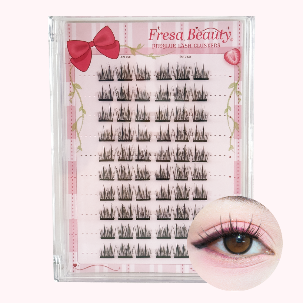 Pre-Glued Manhua Lash Clusters