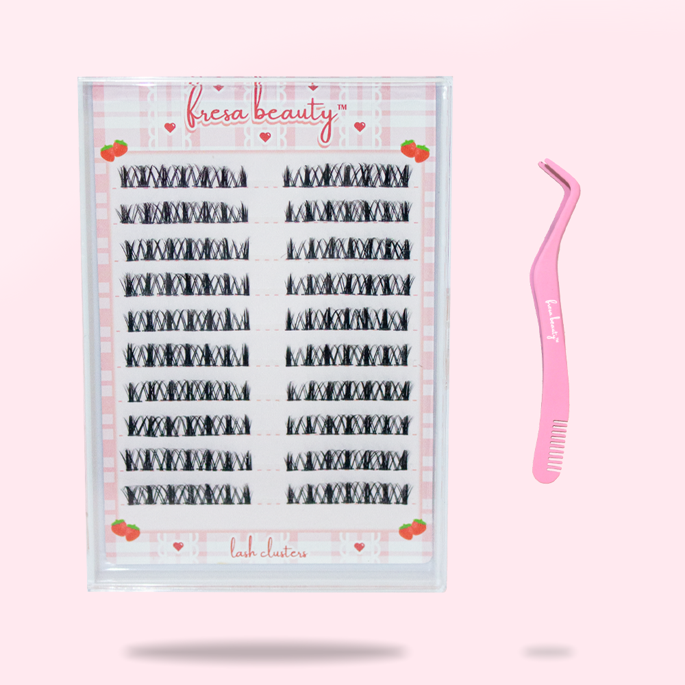 Fresa Doll Premapped Lash Clusters Tray 10 Pairs/140 Clusters