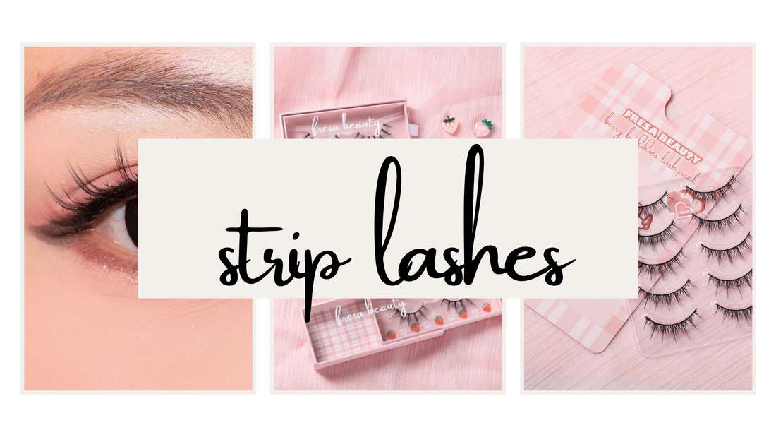 Applying Strip Lashes