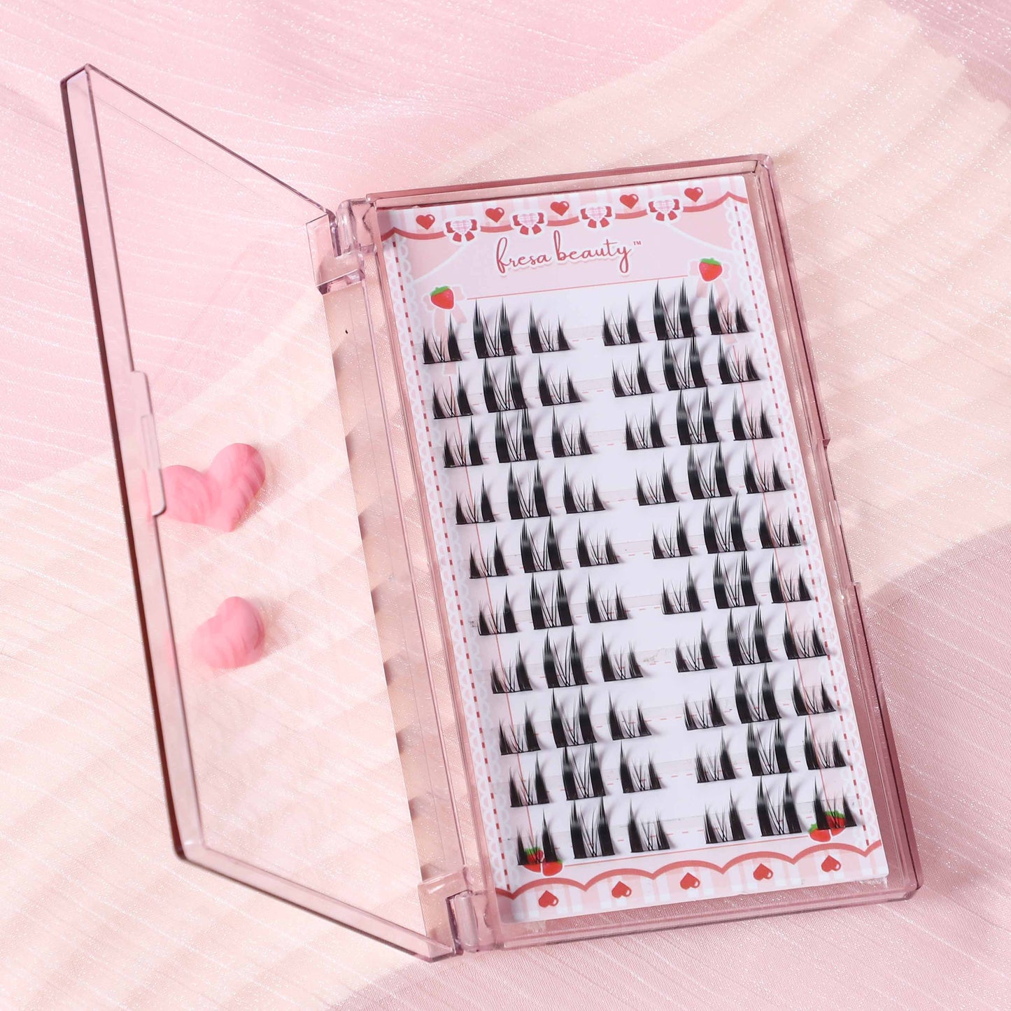 Summer Strawberries Manhua Lash Clusters