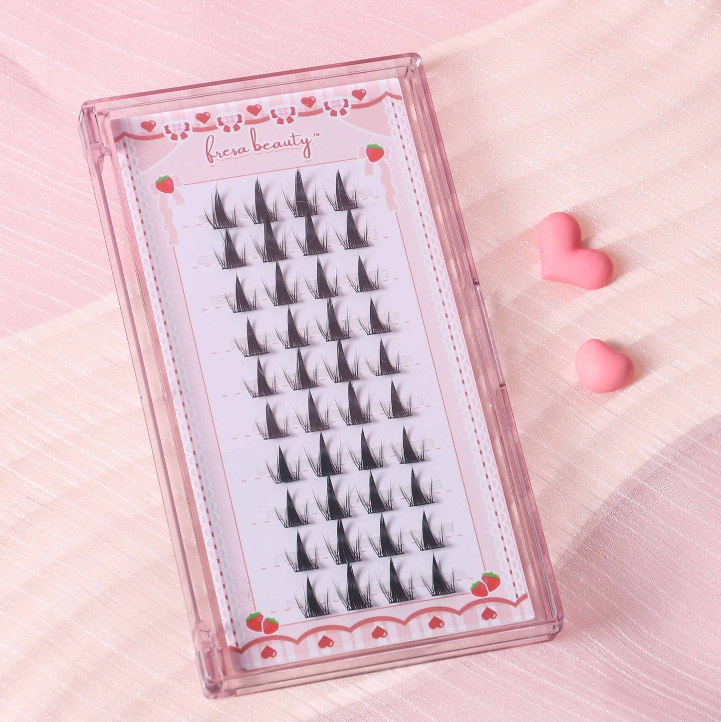 Summer Strawberries Manhua Lash Clusters