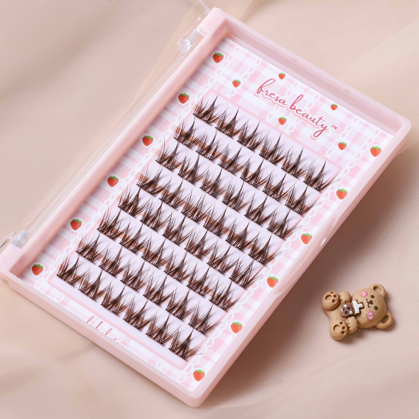 Brown Sugar Cluster Manhua Lashes