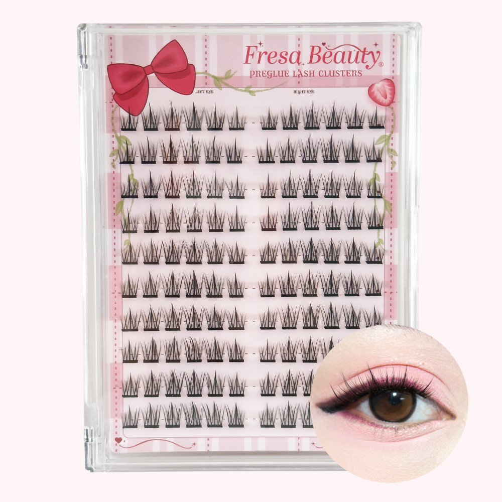 Pre-Glued Manhua Lash Clusters