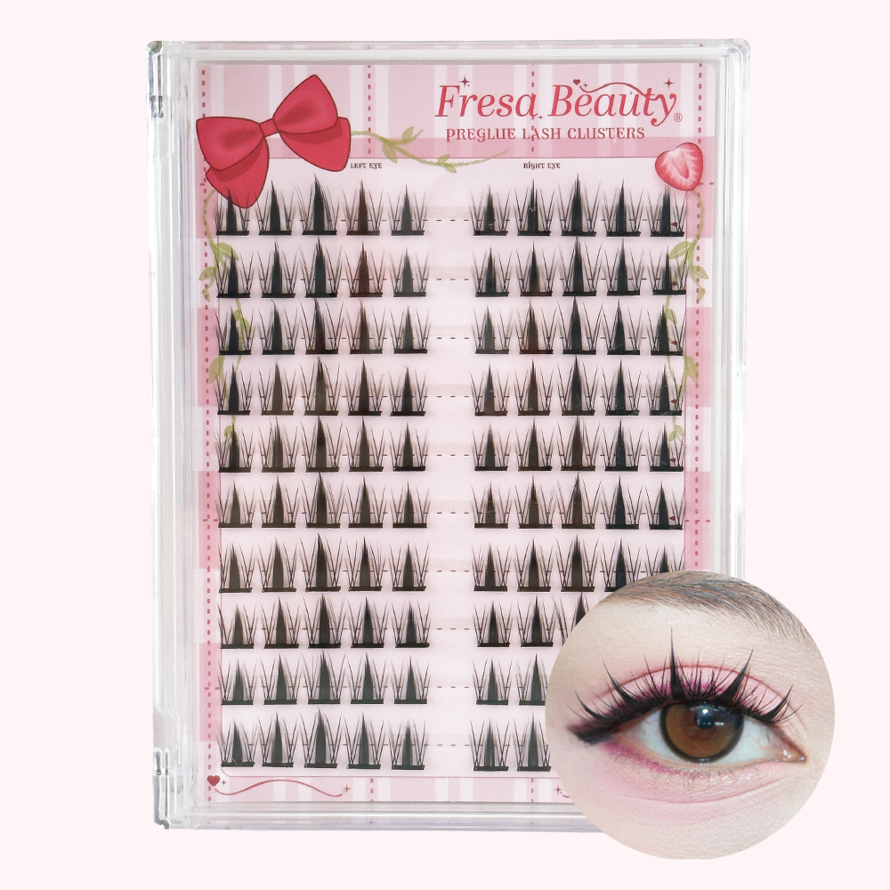 Pre-Glued Manhua Lash Clusters