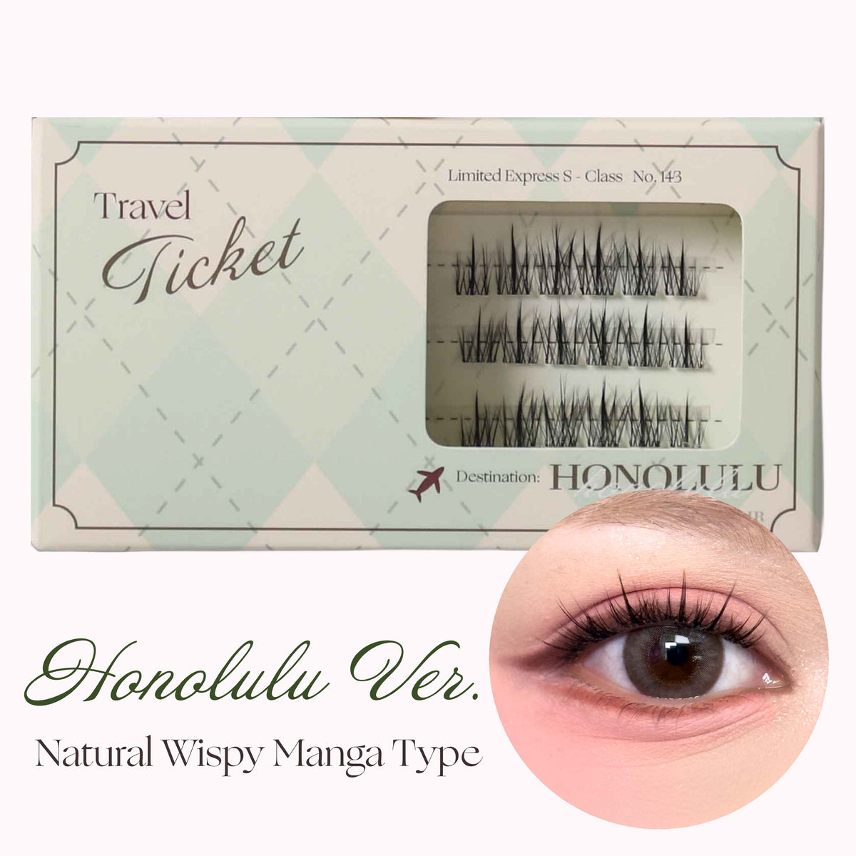 Fresa Beauty Travel Ticket Pre Glued Clusters