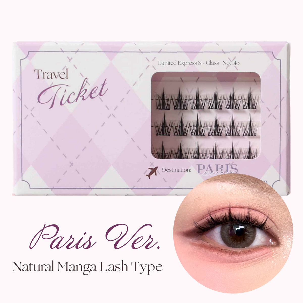Fresa Beauty Travel Ticket Pre Glued Clusters