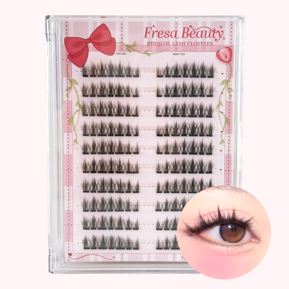 Pre-Glued Manhua Lash Clusters