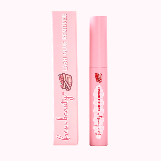 Fresa Beauty lash glue remover with packaging on a white background