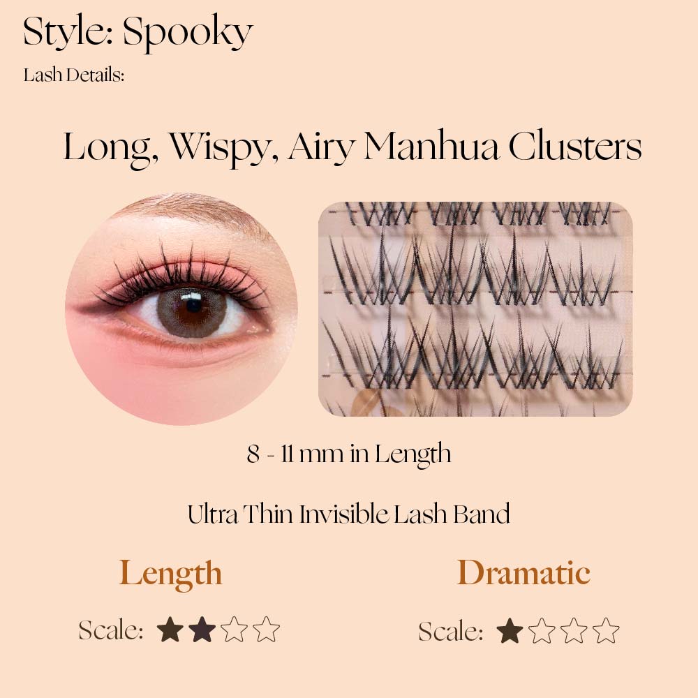 Fresa Beauty Spooky Kitty Regular Cluster Lashes