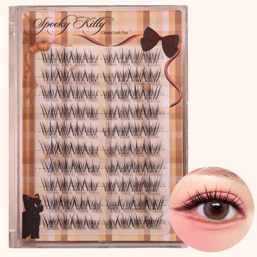 Fresa Beauty Spooky Kitty Regular Cluster Lashes