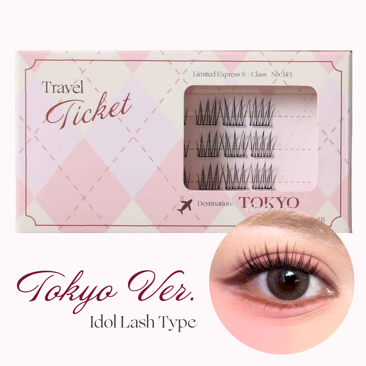 Fresa Beauty Travel Ticket Pre Glued Clusters