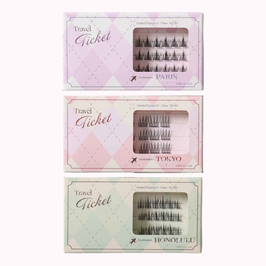 Fresa Beauty Travel Ticket Pre Glued Clusters
