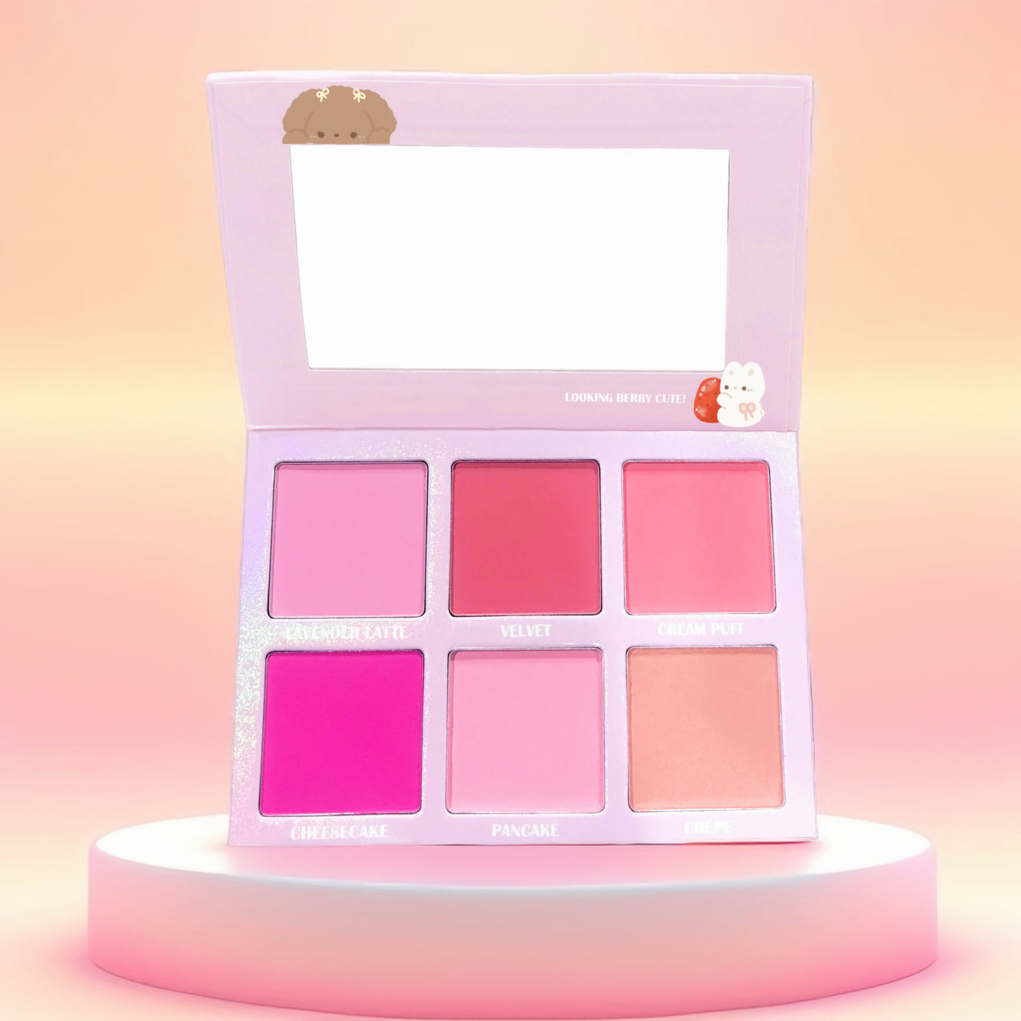 Strawberry Bear Cafe Blush Palette