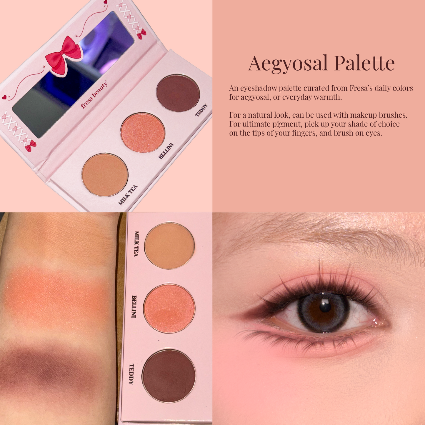 Fresa Beauty Fraise D'Amour Eyeshadow Palette