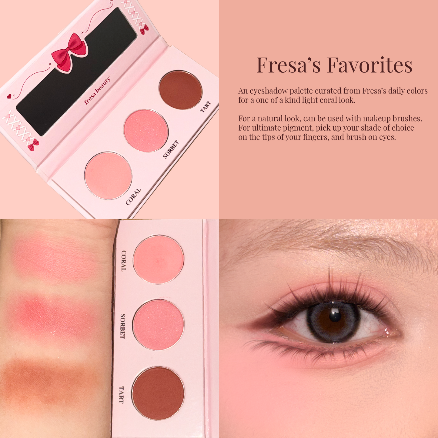 Fresa Beauty Fraise D'Amour Eyeshadow Palette