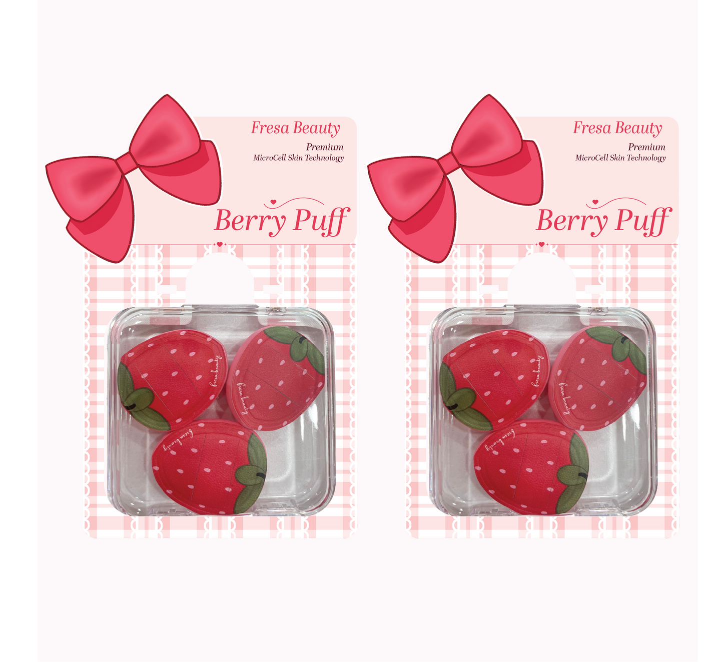 Fresa Beauty Premium Microcell Berry Puffs