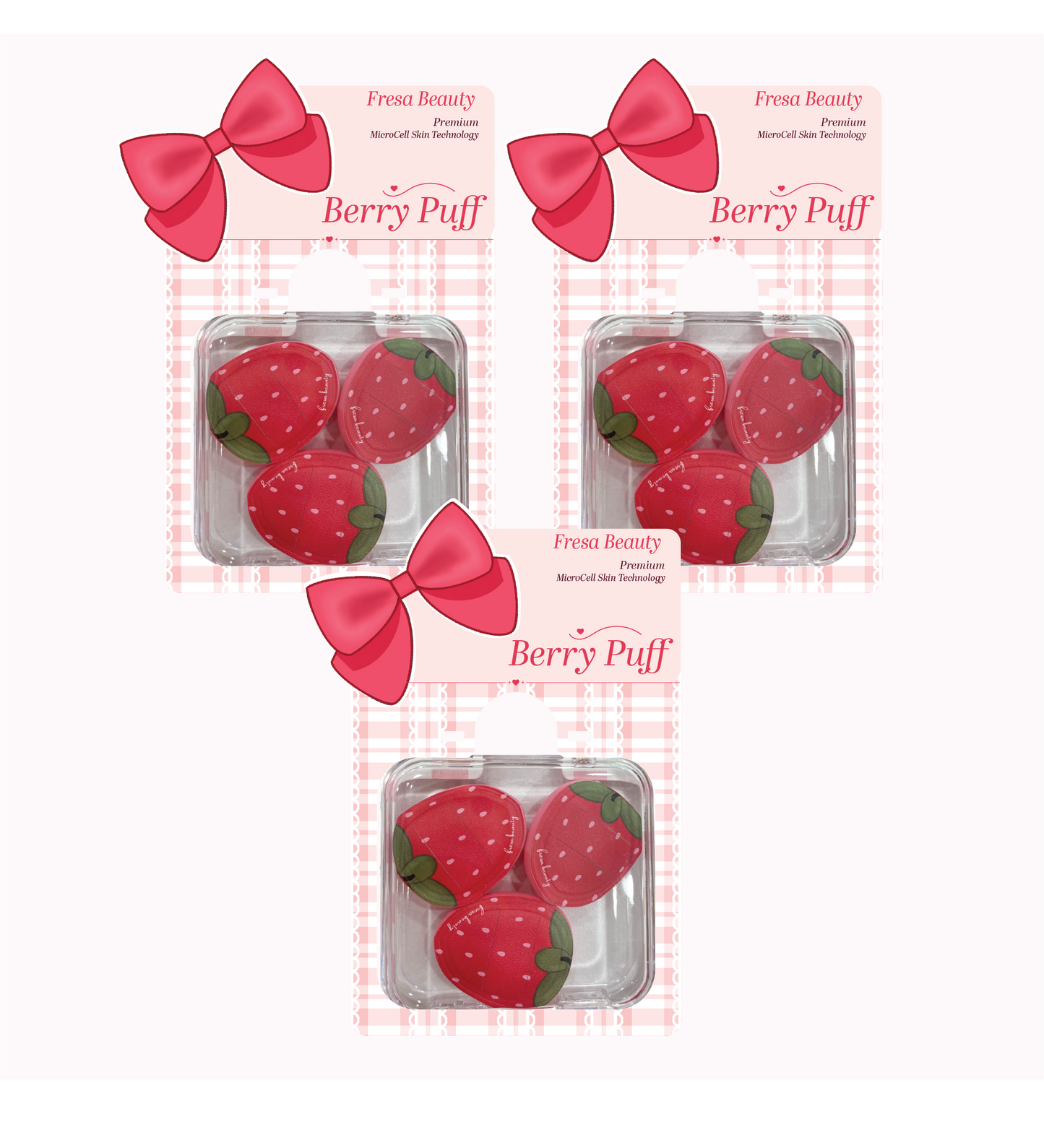 Fresa Beauty Premium Microcell Berry Puffs