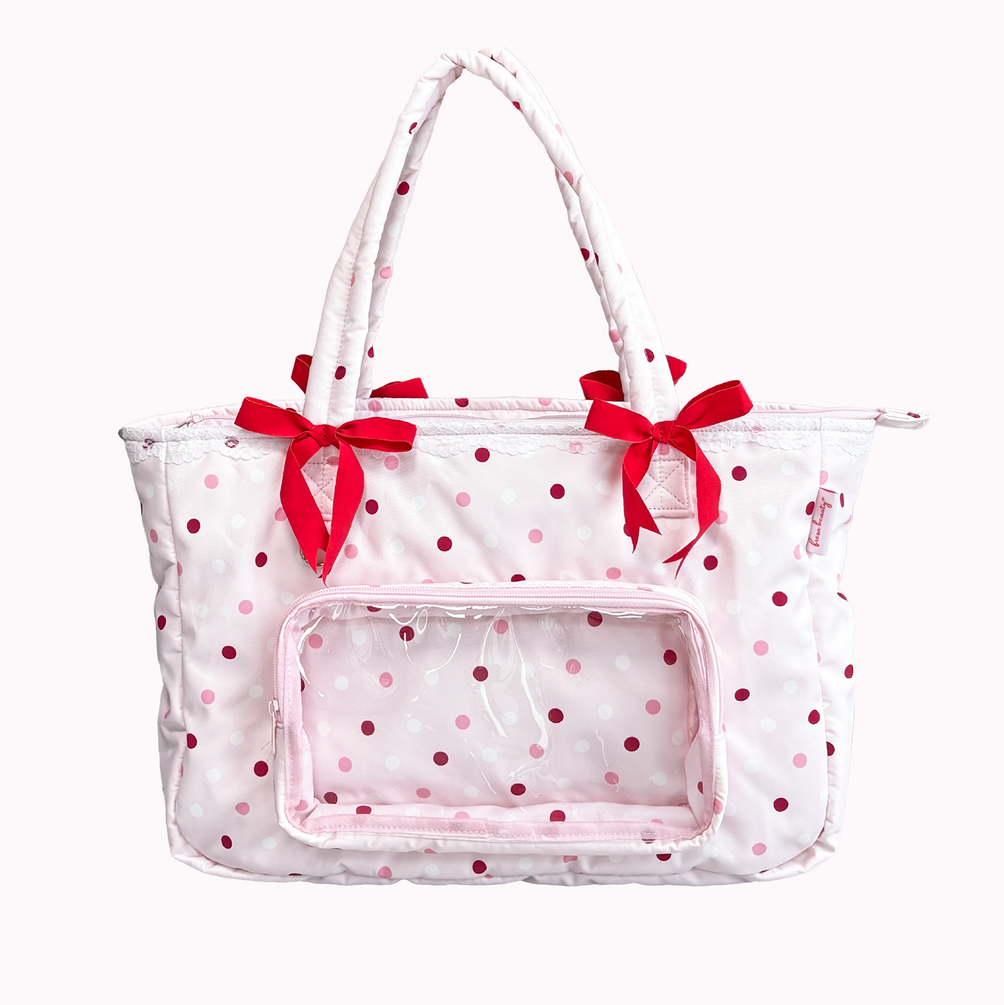 Fresa Beauty Dollhouse Polka Dot Tote